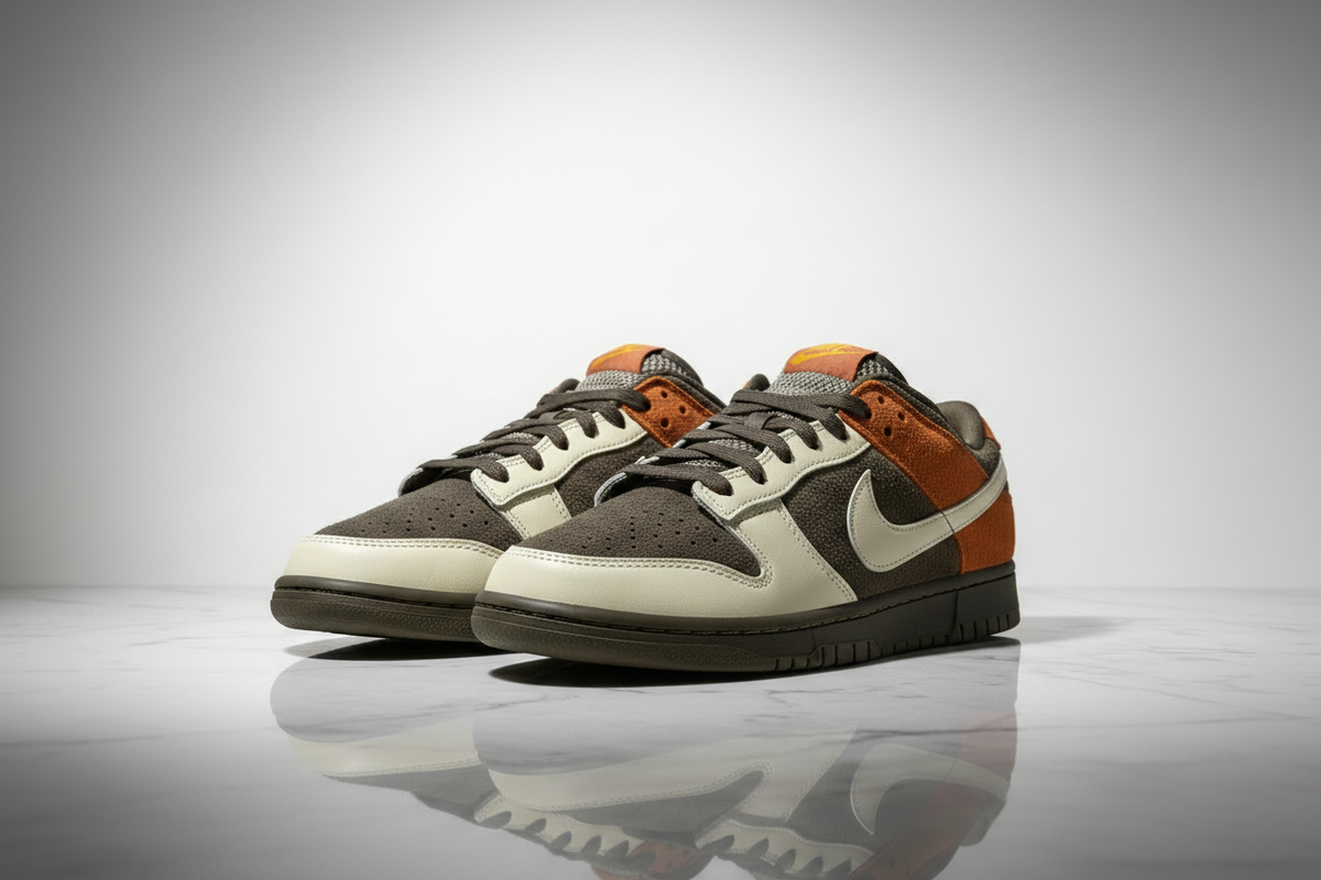 Nike Dunk Low Red Panda - Toes Left