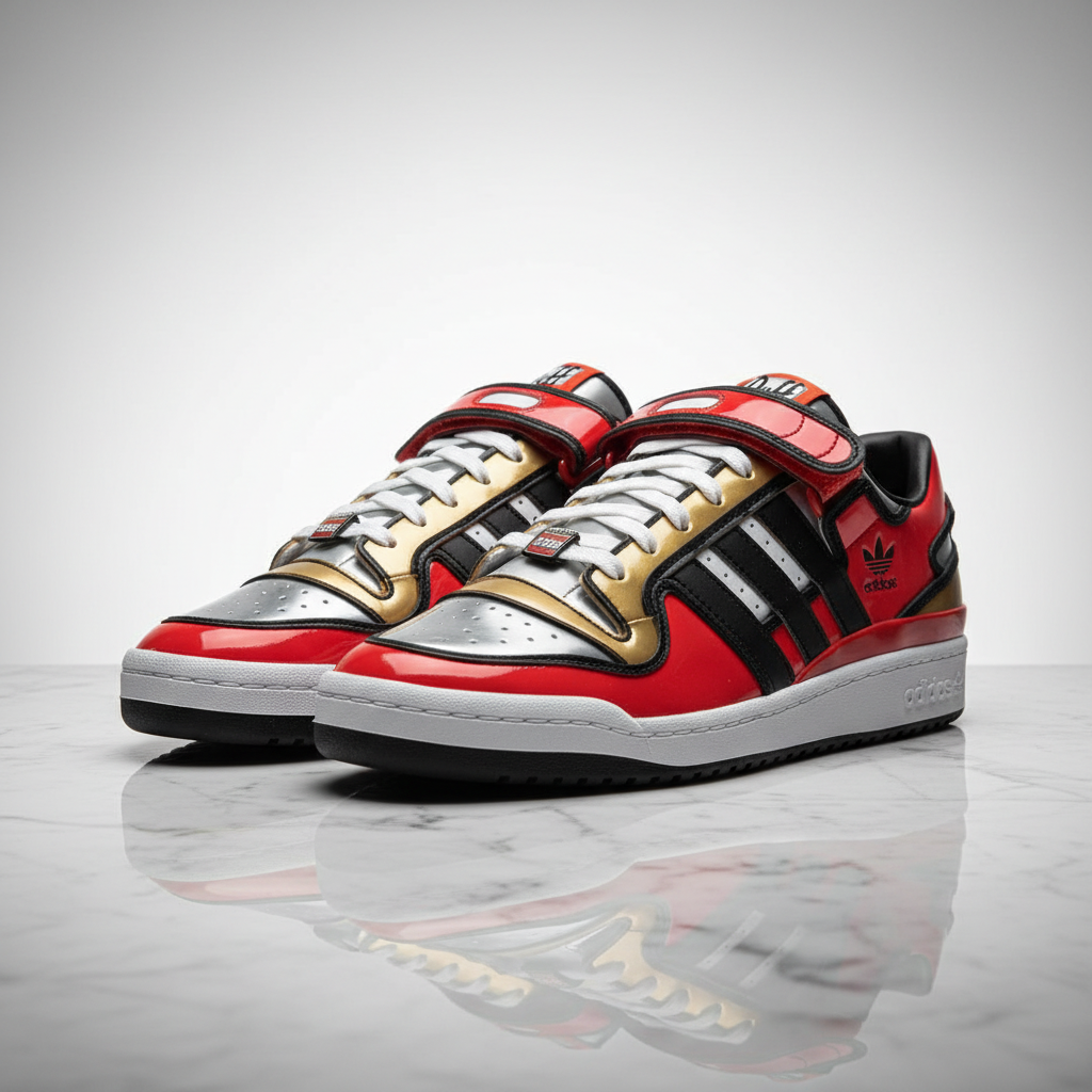 Adidas Forum 84 Low Simpsons Duff Editorial