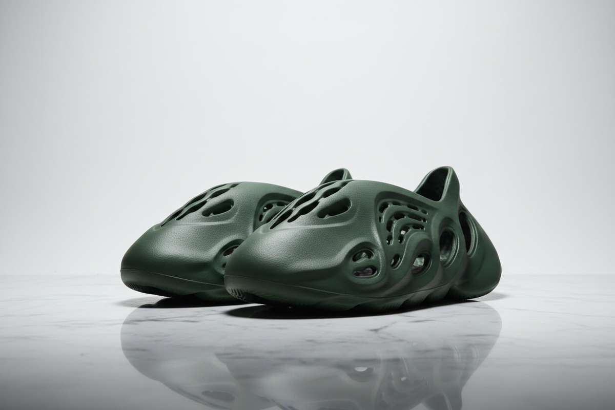 Adidas Yeezy Foam RNR Dark Green - Refined Editorial