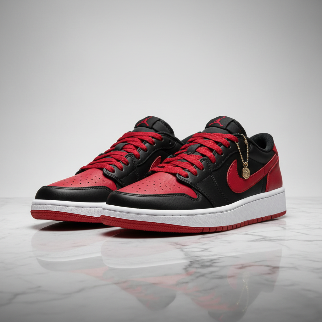 Air Jordan 1 Low Elevate Bred Editorial