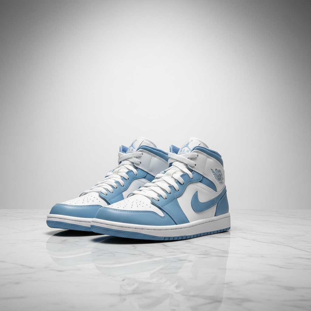 Air Jordan 1 Mid UNC Editorial