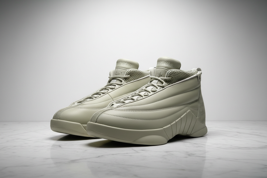 Air Jordan 15 Sage Monochromatic Editorial