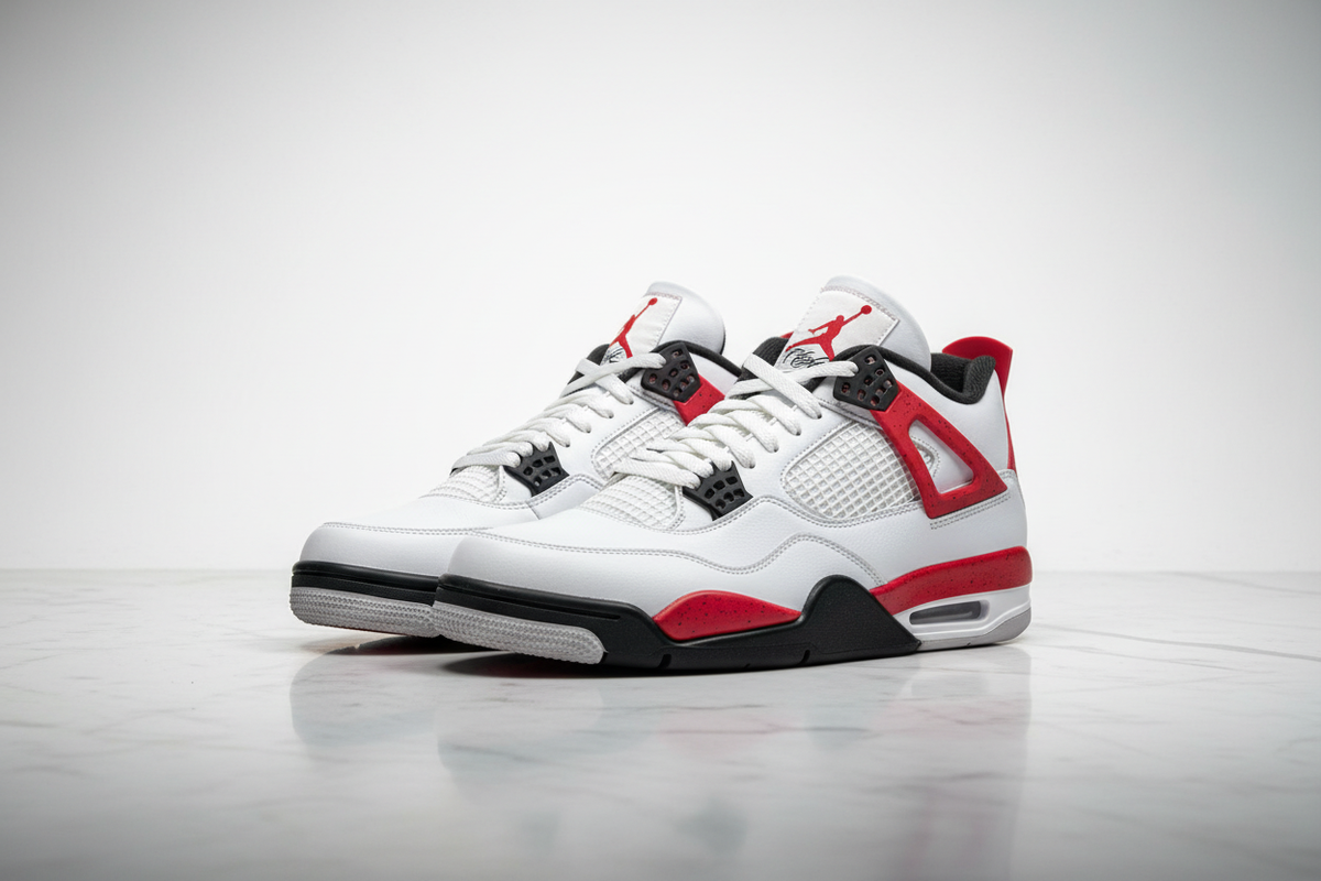 Air Jordan 4 Red Cement Editorial