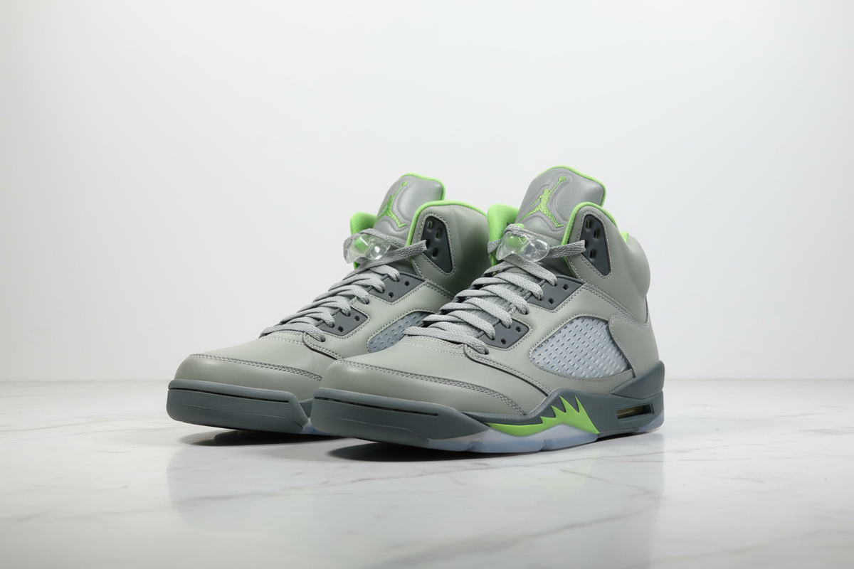 Air Jordan 5 Green Bean Editorial