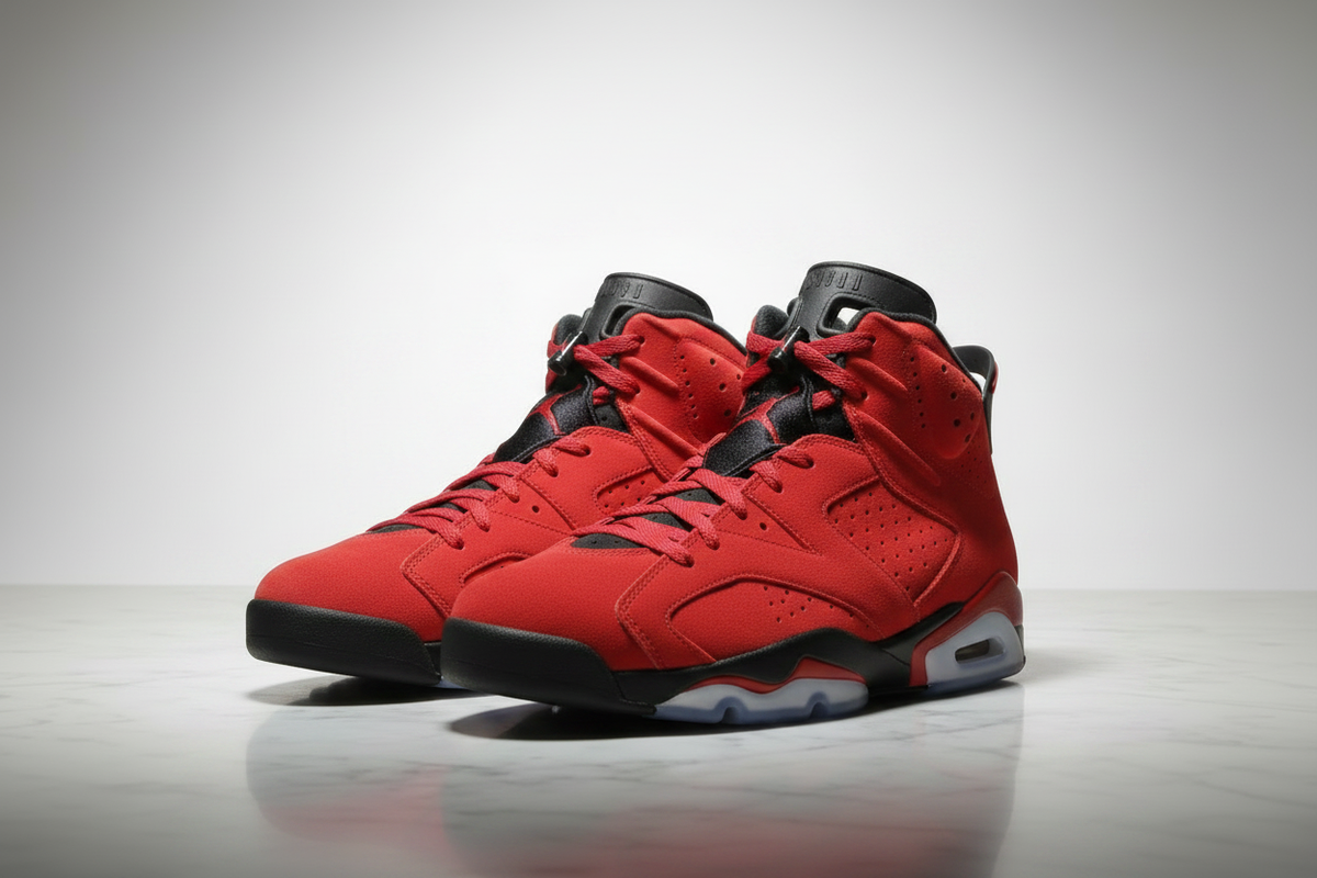 Air Jordan 6 Toro Bravo - Toes Left