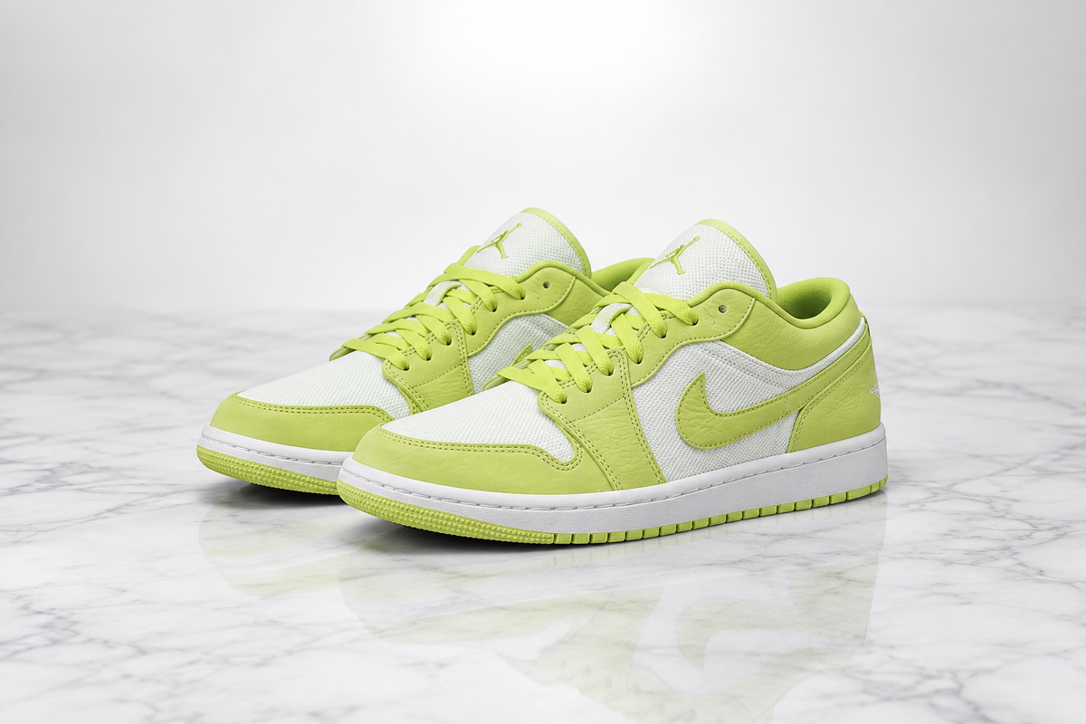 Editorial Air Jordan 1 Low Limelight sneaker image