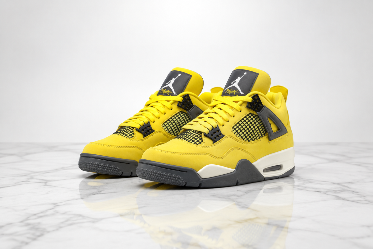 Editorial Air Jordan 4 sneaker image