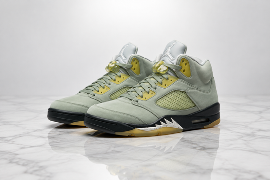 Editorial Air Jordan 5 Jade Horizon sneaker image