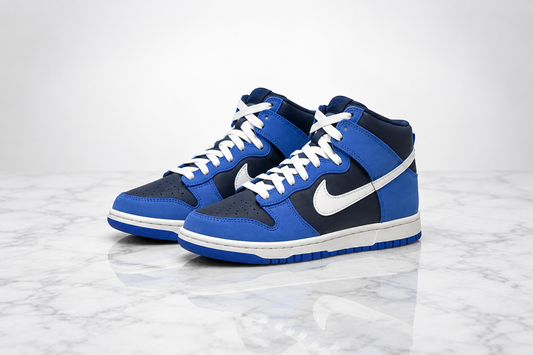 Editorial Nike Dunk High Obsidian sneaker image
