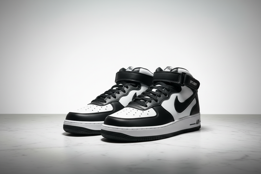 Nike AF1 Mid Stussy - Toes Left
