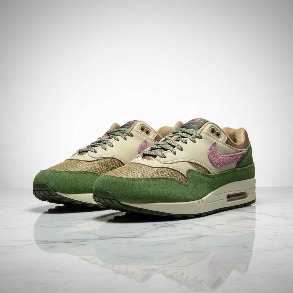 Nike Air Max 1 Treeline marble editorial
