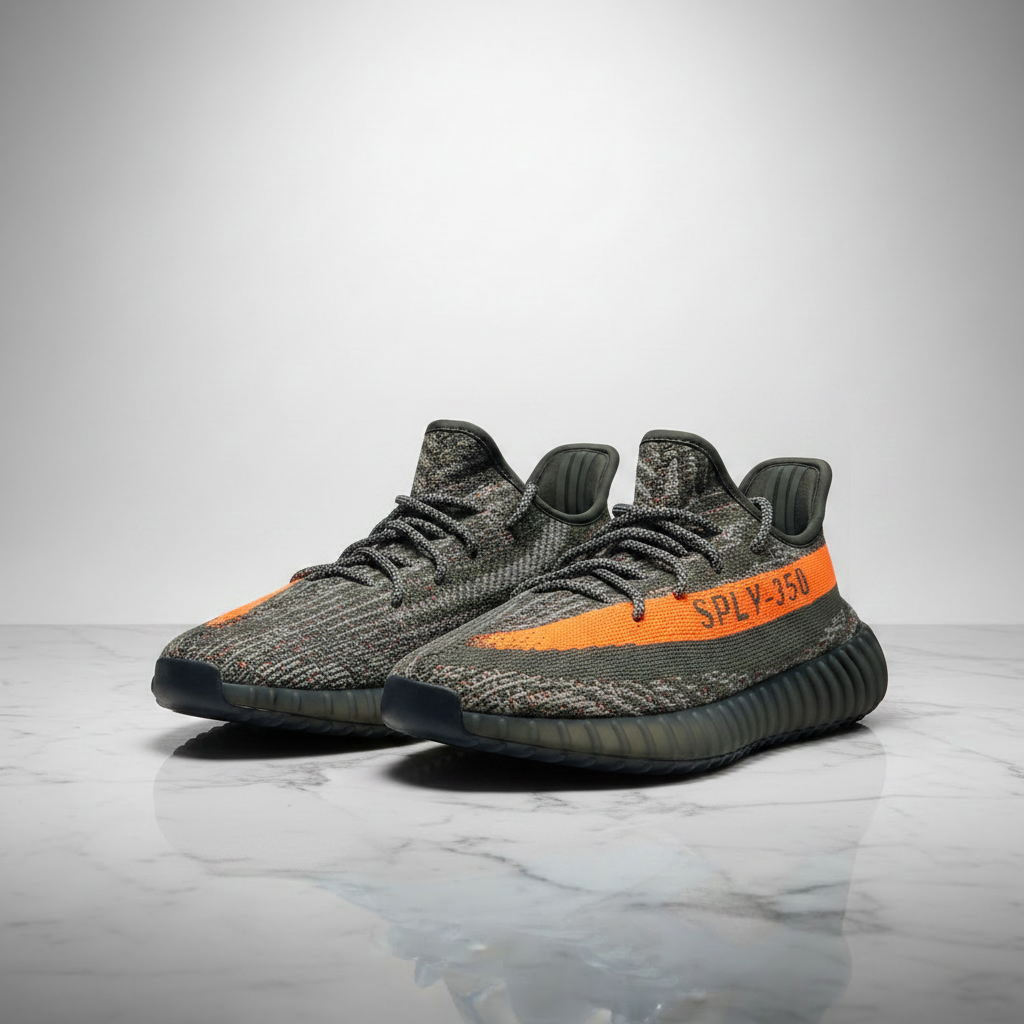 Yeezy Boost 350 V2 Carbon Beluga - White/Grey Marble