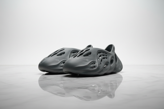 Yeezy Foam RNR MX Granite - Side by Side Editorial